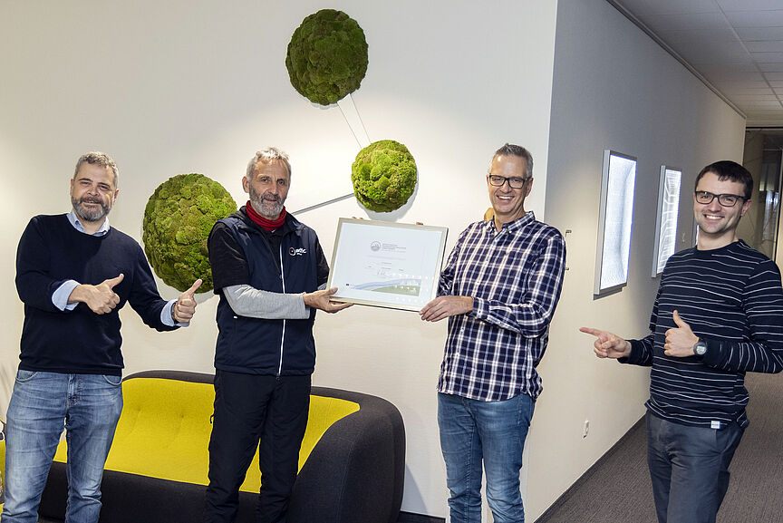 Zertifikatübergabe in Böblingen